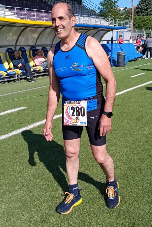 Moreno Cavola Presidente Top Runners Castelli Romani