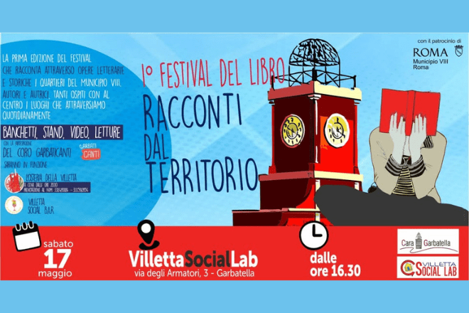 Festival del libro Municipio VIII alla Villetta Social LAB – Libri e storie dal territorio