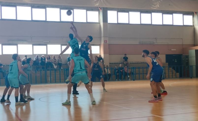 I giocatori dell’Albano Basket in DR1