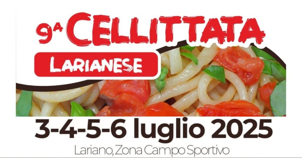 Cellittata Larianese 2025 a Lariano
