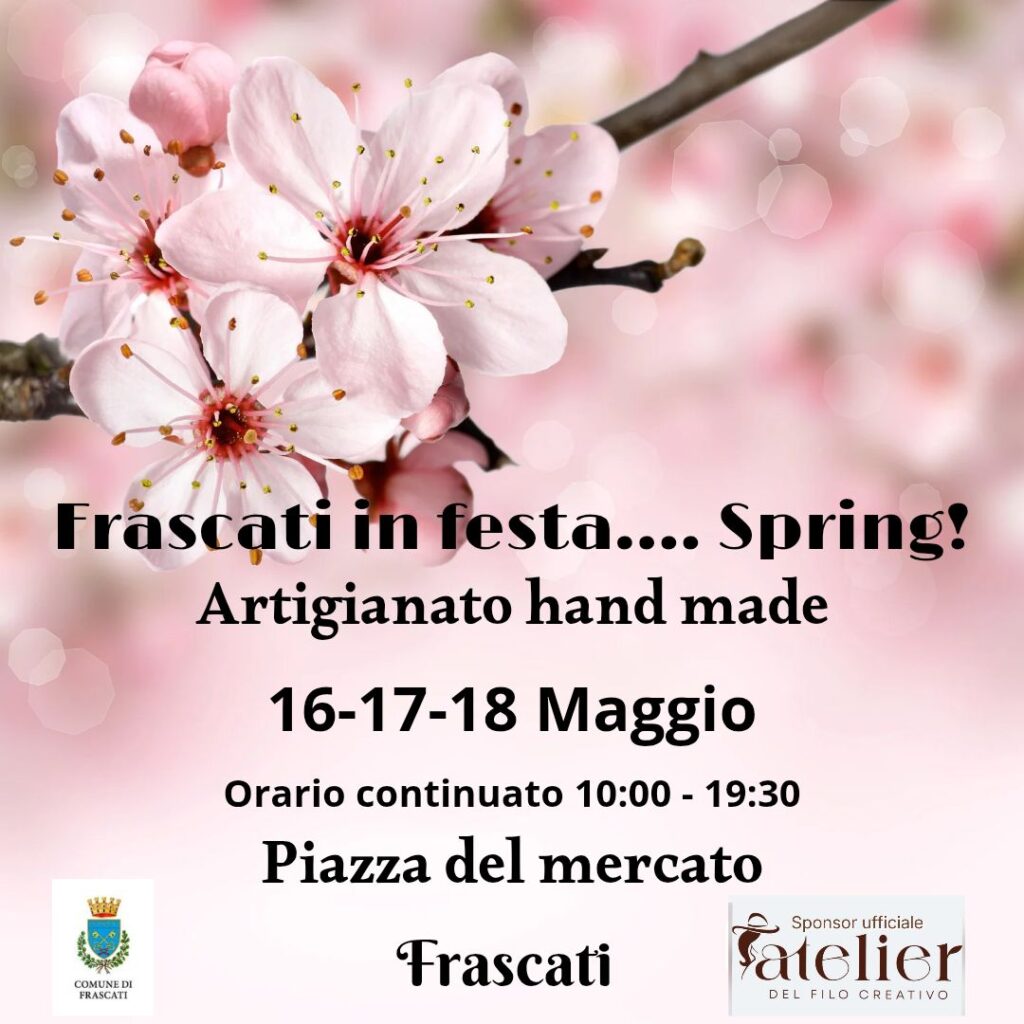 Locandina Frascati in Festa Spring 2025