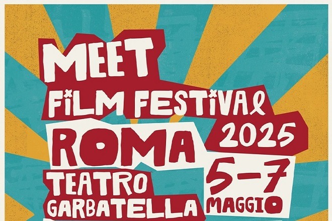 Studenti al Teatro Garbatella durante il Meet Film Festival 2025