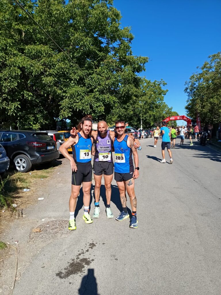 Cellucci e Giammatteo alla Maratonina della Lumaca 2025
