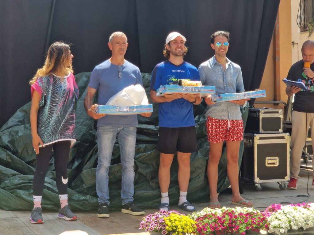 La premiazione di Federico Cellucci