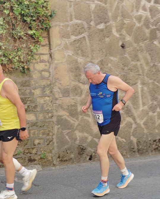 Piero Marinelli dei Top Runners Castelli Romani alla Palestrina Archeologica 2025