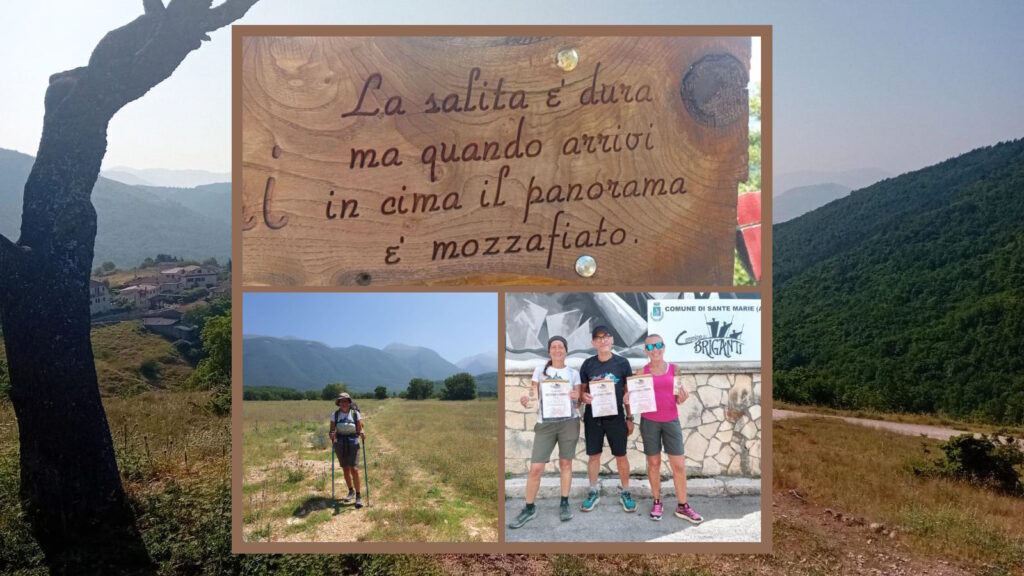 Paesaggio naturale del Cammino dei Briganti con boschi e montagne con Emanuela Moauro, Massimo Pirani e Luisella Tenda