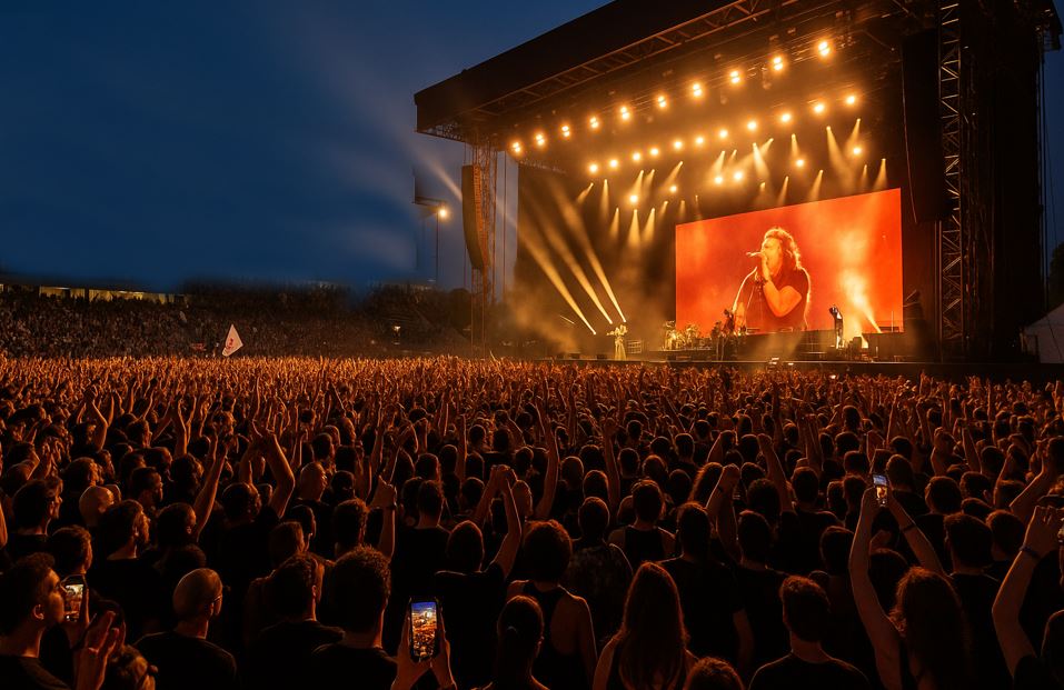 Concertoi al Firenze Rocks alla Visarno Arena