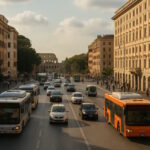 Traffico e trasporti pubblici modificati a Roma durante eventi del weekend 7-8 giugno 2025.