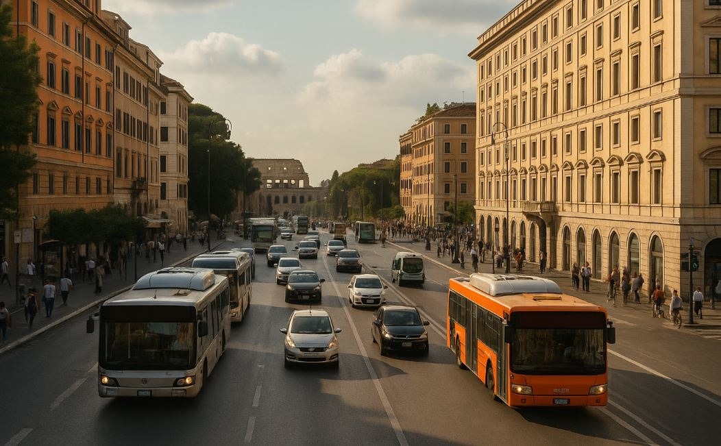 Traffico e trasporti pubblici modificati a Roma durante eventi del weekend 7-8 giugno 2025.