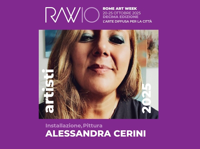 Alessandra Cerini artista veliterna alla Rome Art Week 2025