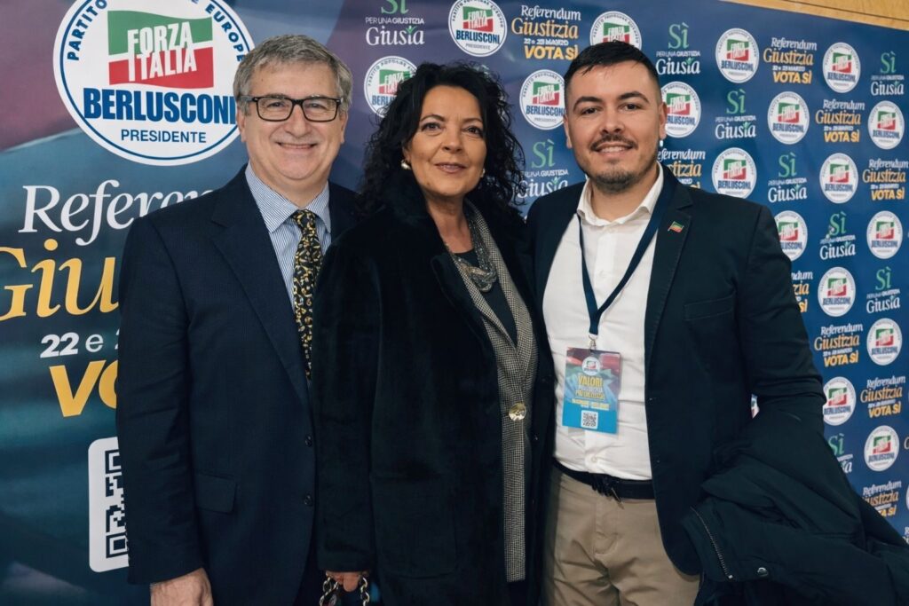 Forza Italia Velletri: Salvatore Ladaga, Tiziana pepe Esposito e Alessio Pizzurro