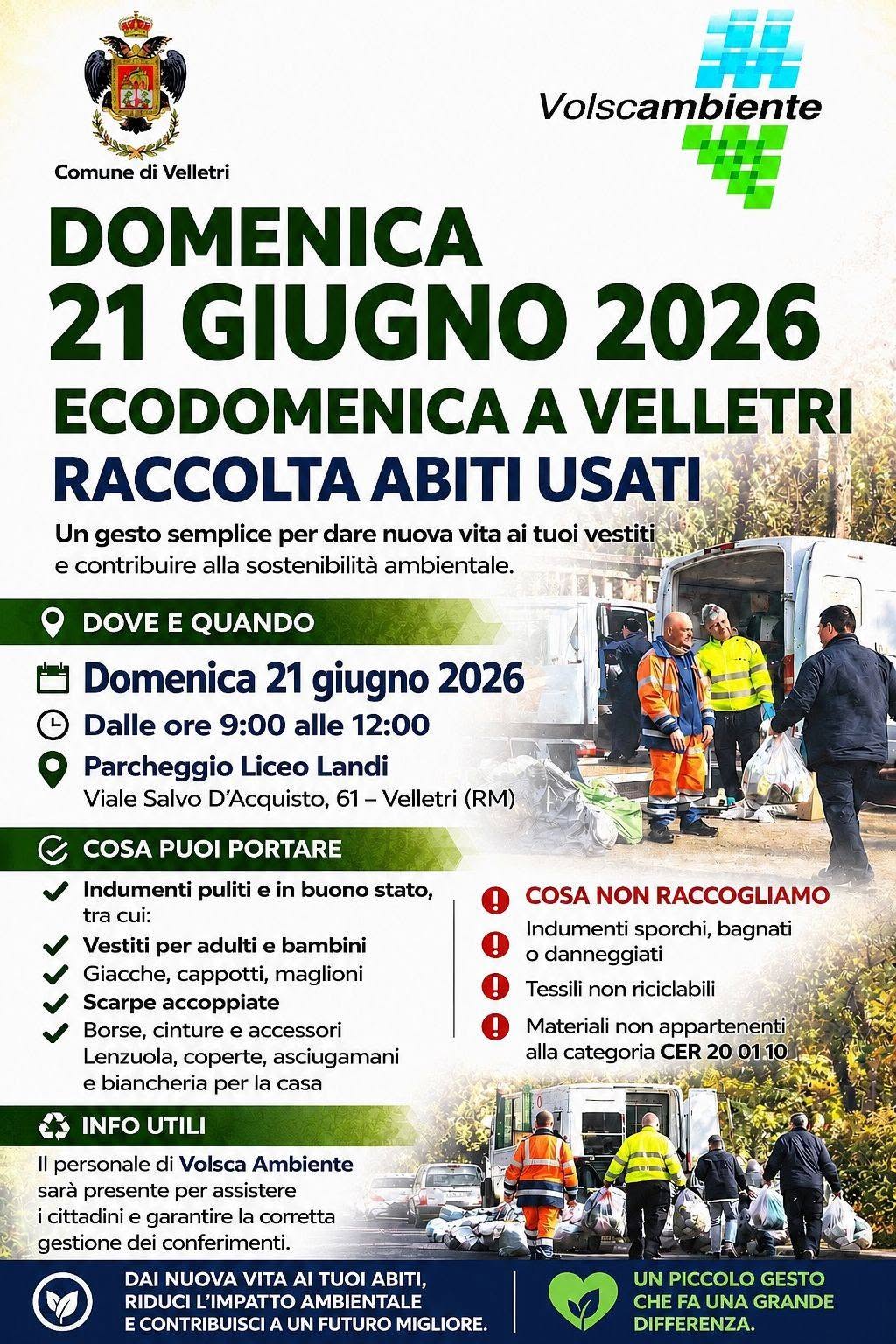 Ecodomenica velletri 21 giugno 2026