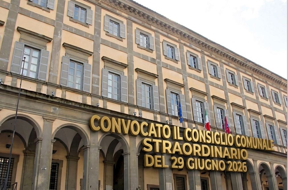 Consiglio Comunale di Velletri con l'ordine del giorno della convocazione del 29 giugno 2026.