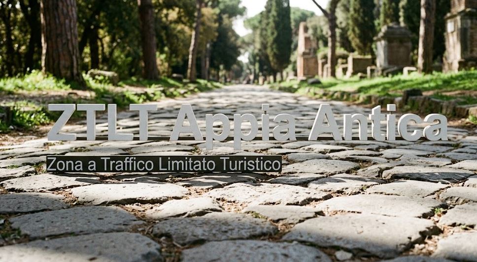 ZTLT Appia Antica, dal 19 settembre 2026 al via i varchi elettronici. Orari, accessi, regola del varco unico, limite di 30 km/h e pre-esercizio.