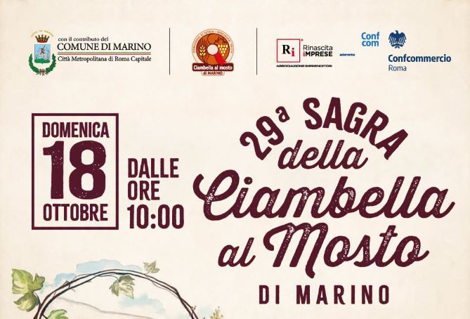 Marino Sagra Ciambella Mosto