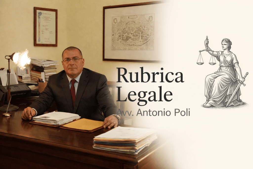 Rubrica Legale dell'Avv. Antonio Poli
