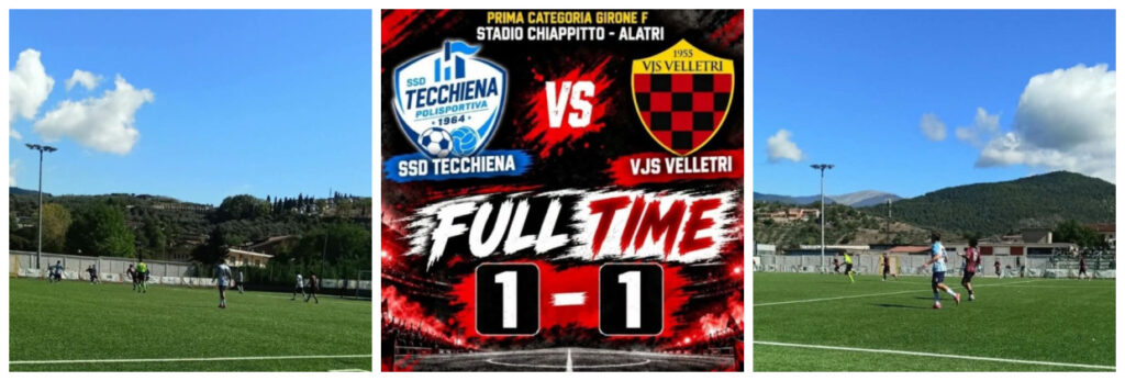 Tecchiena VJS Velletri 1-1